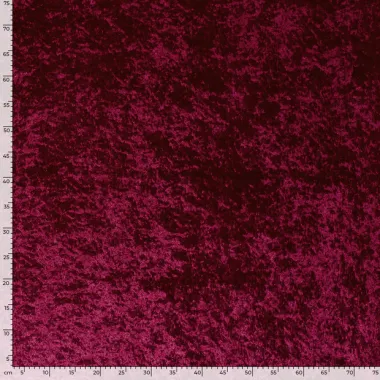 -Velours de panne - dunkel kirsche - 5666-018 - Velours de panne - dunkel kirsche - 5666-018