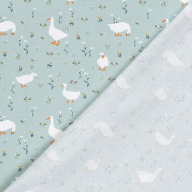 -Jersey - Enten - babyblau - 21853-003 - Jersey - Enten - babyblau - 21853-003