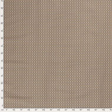 -Stretch stof - bengaline - abstract - beige multi - 22227-008 - Stretch stof - bengaline - abstract - beige multi - 22227-008