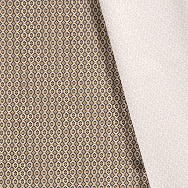 -Stretch stof - bengaline - abstract - beige multi - 22227-008 - Stretch stof - bengaline - abstract - beige multi - 22227-008