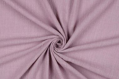 -Katoen stof - slub washed - licht paars - 7477-016 - Katoen stof - slub washed - licht paars - 7477-016