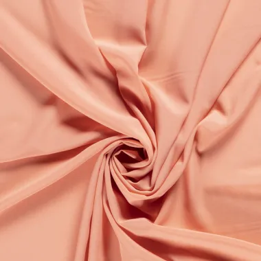 -Voile stof - crêpe georgette stof - poederzalm - 3956-037 - Voile stof - crêpe georgette stof - poederzalm - 3956-037