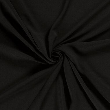 -NB 3956-069 Crepe Georgette schwarz - NB 3956-069 Crepe Georgette schwarz