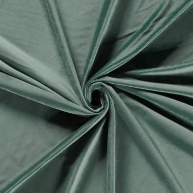 -Interieur en decoratiestof velvet - donker mint - 1500-022 - Interieur en decoratiestof velvet - donker mint - 1500-022