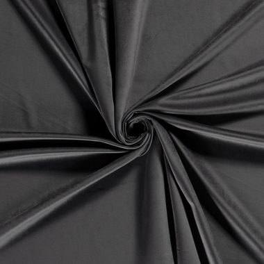 -Interieur en decoratiestof velvet - donkergrijs - 1500-067 - Interieur en decoratiestof velvet - donkergrijs - 1500-067