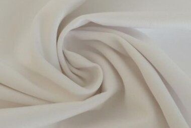 -Stretch stof - Satin stretch - ecru - 0748-020 - Stretch stof - Satin stretch - ecru - 0748-020