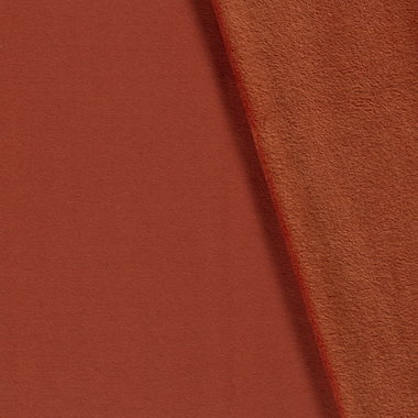 -Fleece stof - Alpenfleece - terra - 14370-056 - Fleece stof - Alpenfleece - terra - 14370-056