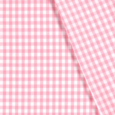 -NB 5635-11 Baumwolle Boerenbont Karo rosa 1 cm - NB 5635-11 Baumwolle Boerenbont Karo rosa 1 cm 