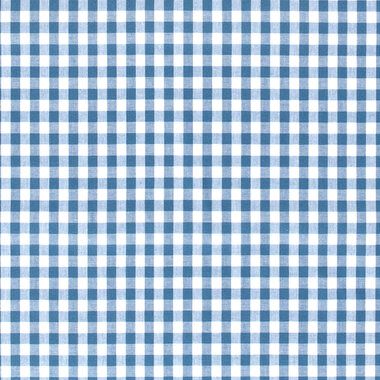 -NB 5635-006 Baumwolle mini Karo blau 1 cm - NB 5635-006 Baumwolle mini Karo blau 1 cm