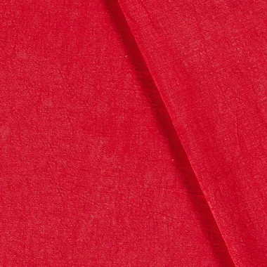 -Linnen stof - mix - stone washed - rood - 2155-115 - Linnen stof - mix - stone washed - rood - 2155-115