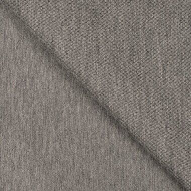 -Tricot stof - french terry - lichtgrijs gemêleerd - 0196-651 - Tricot stof - french terry - lichtgrijs gemêleerd - 0196-651
