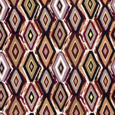 -Tricot stof -abstract - bordeaux bruin - 21109-019 - Tricot stof -abstract - bordeaux bruin - 21109-019