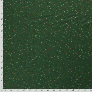 -Kerst katoen - kersttak - groen - 20716-025 - Kerst katoen - kersttak - groen - 20716-025