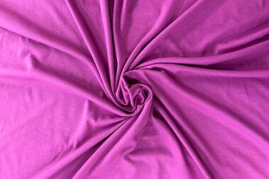 -Tricot stof - viscose polyester - donkerfuchsia - JT16 - Tricot stof - viscose polyester - donkerfuchsia - JT16