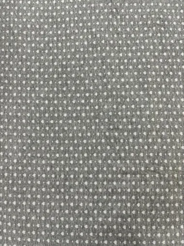 -Tricot stof - hartjes/streepjes - lichtgrijs - JT23 - Tricot stof - hartjes/streepjes - lichtgrijs - JT23