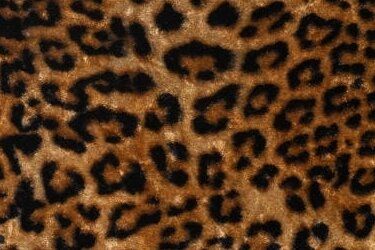 -Velours stof - panterprint - cognac - 2536-520 - Velours stof - panterprint - cognac - 2536-520 