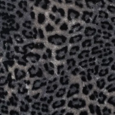 -Velours stof - panterprint - zilvergrijs - 2536-610 - Velours stof - panterprint - zilvergrijs - 2536-610