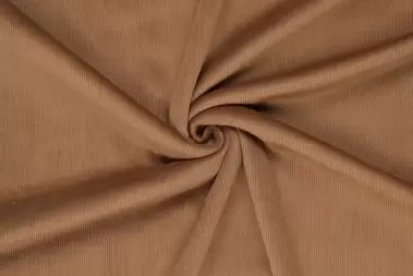 -Polyester stof - rekbare corduroy - caramel - 21101-098 - Polyester stof - rekbare corduroy - caramel - 21101-098