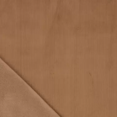 -Polyester stof - rekbare corduroy - caramel - 21101-098 - Polyester stof - rekbare corduroy - caramel - 21101-098