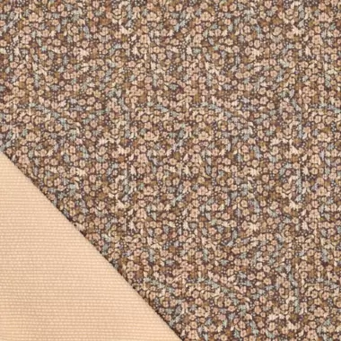 -Ribcord stof - corduroy - bloemen - bruin - 21124-103 - Ribcord stof - corduroy - bloemen - bruin - 21124-103