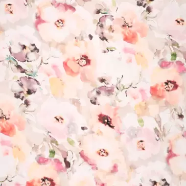 -Viscose stof - twill - digitaal bloemen - naturel multi - 21142-178 - Viscose stof - twill - digitaal bloemen - naturel multi - 21142-178