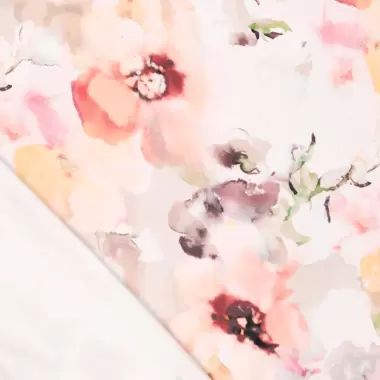 -Viscose stof - twill - digitaal bloemen - naturel multi - 21142-178 - Viscose stof - twill - digitaal bloemen - naturel multi - 21142-178