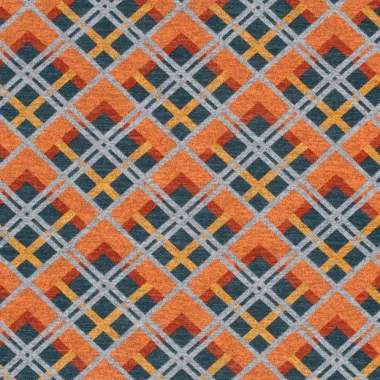 -Stretch stof - angora gebrushed - ruiten - staalblauw multi - 22193-107 - Stretch stof - angora gebrushed - ruiten - staalblauw multi - 22193-107