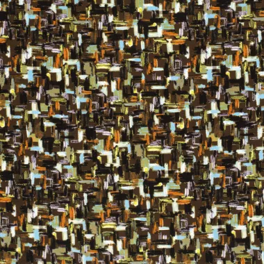 -Viscose stof - nylon crepe - abstract - donkerbruin - 22009-058 - Viscose stof - nylon crepe - abstract - donkerbruin - 22009-058
