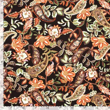 -viscose - paisley - zwart - 22002-069 - viscose - paisley - zwart - 22002-069