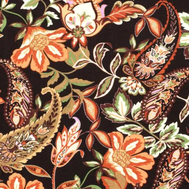 -viscose - paisley - zwart - 22002-069 - viscose - paisley - zwart - 22002-069