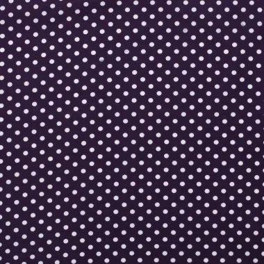 -Katoen stof - poplin - stippen - paars - 5570-045 - Katoen stof - poplin - stippen - paars - 5570-045