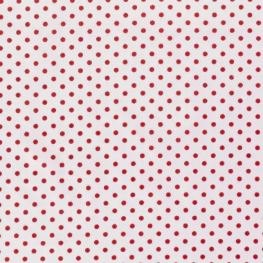 -Katoen stof - poplin - stippen - wit - 5570-050 - Katoen stof - poplin - stippen - wit - 5570-050