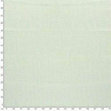-Katoen stof - poplin - boerenbont mini ruitje (0,2 cm) - mint - 5581-021 - Katoen stof - poplin - boerenbont mini ruitje (0,2 cm) - mint - 5581-021