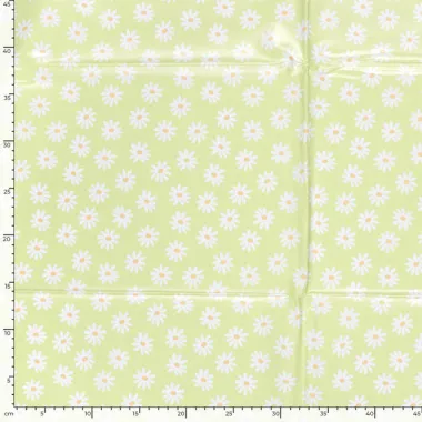 -Tafelzeil - bloemen - lichtgroen - 1857-025 - Tafelzeil - bloemen - lichtgroen - 1857-025