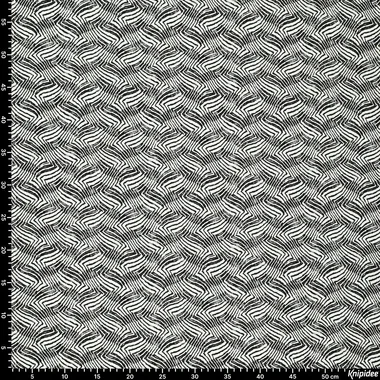 -Stretch stof - cotton velvet - digitaal abstract - zwart wit - 21300-001 - Stretch stof - cotton velvet - digitaal abstract - zwart wit - 21300-001