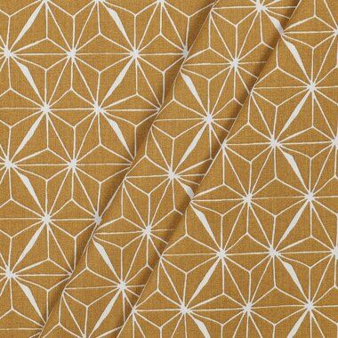 -Katoen met coating - abstract - oker - 5290-006 - Katoen met coating - abstract - oker - 5290-006