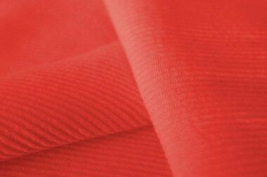 -Tricot stof - cottoman ribbel - rood - 0592-425 - Tricot stof - cottoman ribbel - rood - 0592-425