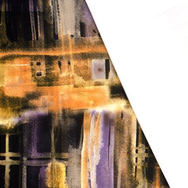 -Tricot stof - punta di roma - abstract - paars - 22203-045 - Tricot stof - punta di roma - abstract - paars - 22203-045