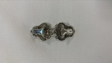 -Vestsluiting met clip - zilver - Vestsluiting met clip - zilver