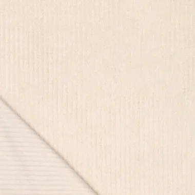 -Tricot stof - corduroy - creme - 0729-020 - Tricot stof - corduroy - creme - 0729-020