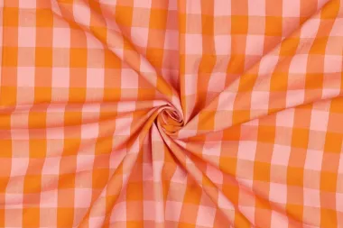 Baumwolle - yarn dyed Karos - Orange-Lachs - 24/3511-003 - Baumwolle - yarn dyed Karos - Orange-Lachs - 24/3511-003 138922-baumwolle-yarn-dyed-karos-orange-lachs-243511-003-baumwolle-yarn-dyed-karos-orange-lachs-243511-003.jpg