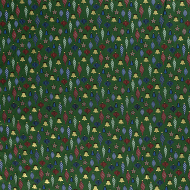 -Kerststof - katoen poplin - kerstballen folie - rood - 20730-015 - Kerststof - katoen poplin - kerstballen folie - rood - 20730-015