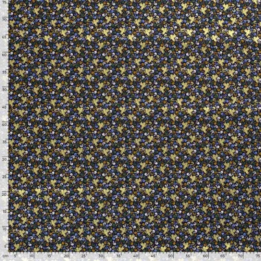-Weihnachtsstoff - Baumwollpopeline - Folie - Multi - 20746-008 - Weihnachtsstoff - Baumwollpopeline - Folie - Multi - 20746-008