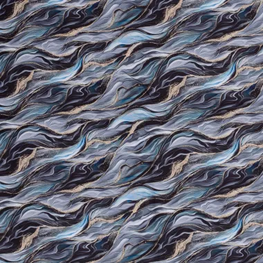 -Softshell stof - digitaal abstract - blauw - 20426-006 - Softshell stof - digitaal abstract - blauw - 20426-006