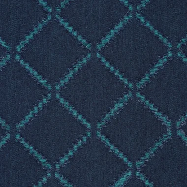 -Spijkerstof - indigo twist diamonds - blauw - 21923-660 - Spijkerstof - indigo twist diamonds - blauw - 21923-660