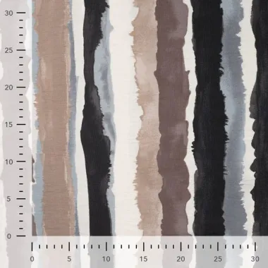 -Viscose stof - gestreept - zand multi - 12003-520 - Viscose stof - gestreept - zand multi - 12003-520