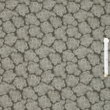 -Baumwolle - Polyestermischung - Fantasie - grau - 172583-42 - Baumwolle - Polyestermischung - Fantasie - grau - 172583-42