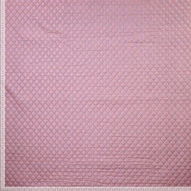 -Doorgestikte stof - quilted ruiten - lichtroze - 882000-11 - Doorgestikte stof - quilted ruiten - lichtroze - 882000-11