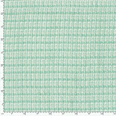 -Polyester - Jaquard Lurex - dunkel mint - 23257-021 - Polyester - Jaquard Lurex - dunkel mint - 23257-021