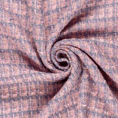 -Polyester stof - jacquard lurex - lichtblauw - 23257-002 - Polyester stof - jacquard lurex - lichtblauw - 23257-002